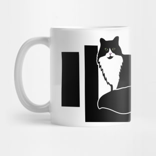 I Love My Tuxie Tuxedo Cat Mug